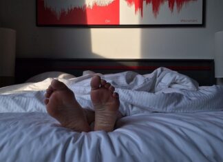 Sleeping at Hotel