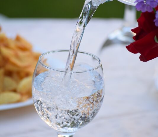 Drinking warm water