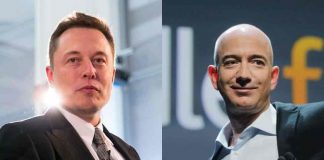 Elon Musk and Jeff Bezos