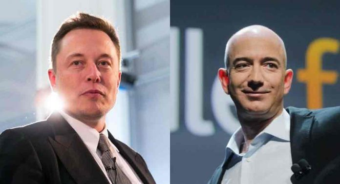 Elon Musk and Jeff Bezos