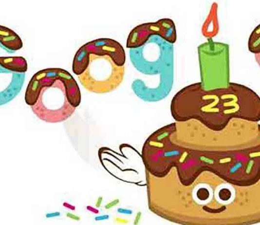 Google 23rd birthday