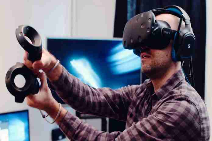 VR gaming experience