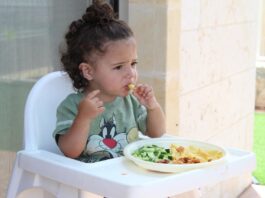 child eating