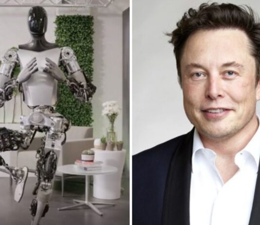 Tesla Optimus Robot Performs Yoga
